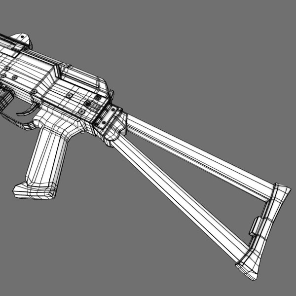 max carbines assault rifle - AKS 74U Carbine by virtualciti